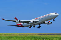 3B-NBJ @ FMEE - Taking off rwy 12 - by Mickael Payet