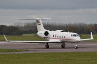 A6-HHH @ EGSH - Turning to leave from runway 27 ! - by keithnewsome