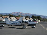 N15284 @ SZP - 1972 Piper PA-28-180 CHEROKEE, Lycoming O&VO-360 180 Hp - by Doug Robertson