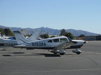N15284 @ SZP - 1972 Piper PA-28-180 CHEROKEE, Lycoming O&VO-360 180 Hp - by Doug Robertson