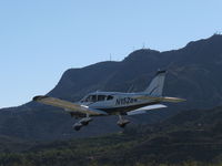 N15284 @ SZP - 1972 Piper PA-28-180 CHEROKEE, Lycoming O&VO-360 180 Hp, landing Rwy 04 - by Doug Robertson