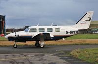 G-BPYR @ EGHH - Regular Broadsword visitor taxies to BHL - by John Coates