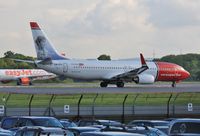 LN-DYL @ EGKK - Rolling on 08R - by John Coates