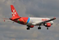 9H-AEK @ EGKK - Arriving for 2nd visit of the day. - by John Coates