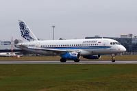 RA-89001 @ LKPR - take of RWY 24
