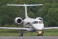 G-LEGC @ EGHH - Turning to line up 26 - by John Coates