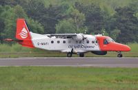 G-MAFI @ EGHH - Cobham resident waiting to enter 26 - by John Coates