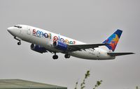 LY-FLH @ EGHH - Departing off 26 - by John Coates