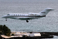 N928QS @ SXM - From the Sonesta Hotel