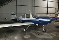 G-AZGF @ EGCB - This Pup has sat in this corner of the hangar for several years - by Chris Hall