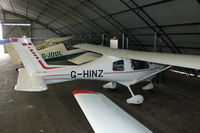 G-HINZ @ EGCB - Barton resident - by Chris Hall