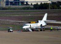N82CA @ KDFW - Parking ramp DFW, TX - by Ronald Barker