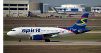 N521NK @ KDFW - Taxi DFW - by Ronald Barker