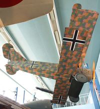 6796 - Fokker D VII at the Musee de l'Air, Paris/Le Bourget