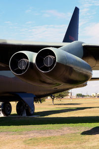 55-0068 @ KSKF - Enines 3 & 4 seen from the front, LMTC, TX - by Ronald Barker