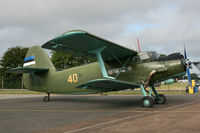 40 @ EGVA - Estonian AF. At the Royal International Air Tattoo 2013. - by Howard J Curtis