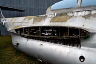 49-2434 @ KSSF - Disassembled F-89, Texas Air Museum