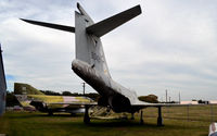 59-0421 @ KSSF - Tail section F-101, Texas Air Museum