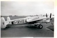 G-AHBW @ NZCH - At Christchurch airport, New Zealand, about 1950 - by Maurice J. Seay
