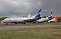 VP-BOI @ EGHH - At European with VP-BXN and N294AG - by John Coates