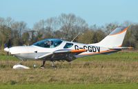 G-CGDV @ EGSV - Just landed. - by Graham Reeve