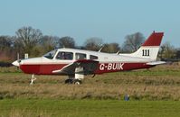 G-BUIK @ EGSV - Just landed. - by Graham Reeve