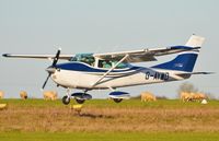G-AYWD @ EGSV - About to touch down. - by Graham Reeve