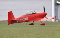 F-PKOK @ EGHH - Departing - by John Coates