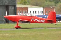 F-PKOK @ EGHH - Departing 26 - by John Coates