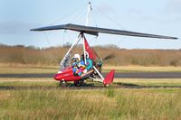 G-CWVY @ EGFH - Resident Quik flexwing. - by Roger Winser