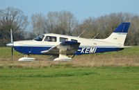 G-KEMI @ EGSV - Just landed. - by Graham Reeve