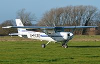G-ECAD @ EGSV - Just landed. - by Graham Reeve
