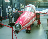 XR537 @ EGHH - On display at the Bournemouth Aviation Museum before being restored to fly. Around 2003. - by Howard J Curtis