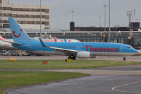 G-FDZT @ EGCC - Thomson Airways. - by Howard J Curtis