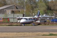 G-HUBB @ EGHH - At BHL with G-RVNE - by John Coates