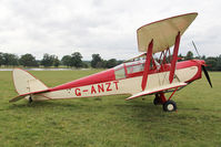 G-ANZT @ X1WP - Thruxton Jackaroo at The De Havilland Moth Club's 28th International Moth Rally at Woburn Abbey. August 2013. - by Malcolm Clarke