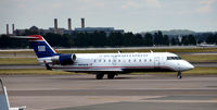 N419AW @ KDCA - Taxi DCA - by Ronald Barker