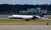 N420AW @ KDCA - Landing DCA - by Ronald Barker