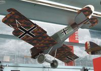 2690/18 - Pfalz D XII at the Musee de l'Air, Paris/Le Bourget