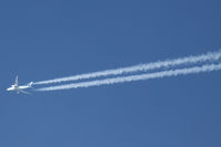 G-TUIB - Wimborne, Dorset. Thomson Airways. Overflying at about 36000 feet. - by Howard J Curtis