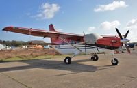N63DR @ EGHH - Parked at BHL - by John Coates
