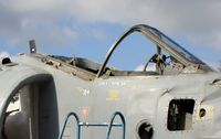 ZD614 @ EGHH - Details of a previous life. - by John Coates