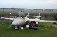G-DUSK @ EGHH - XE856/V. On display at the Bournemouth Aviation Museum. - by Howard J Curtis