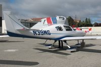 N39WG @ SQL - LANCAIR ES, c/n: ES-39-A - by Timothy Aanerud