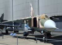 26 - Mikoyan i Gurevich MiG-23ML FLOGGER-G (ex LSK/LV 558, ex Luftwaffe 20 30, here displayed as a VVS aircraft) at the Musee de l'Air, Paris/Le Bourget