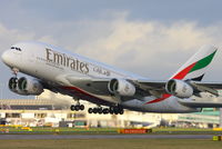 A6-EEI @ EGCC - Emirates - by Chris Hall