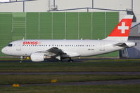 HB-IPV @ EGCC - Swiss International Air Lines - by Chris Hall