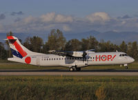 F-GVZR @ LFSB - Landing at Basel-Mulhouse Airport.