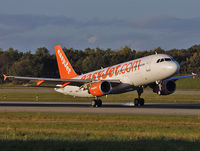 HB-JYA @ LFSB - EasyJet Switzerland / Touch Down on Runway 16 at Basel-Mulhouse Airport