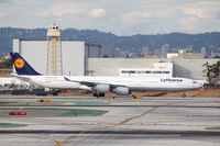 D-AIHQ @ KLAX - Airbus A340-600 - by Mark Pasqualino